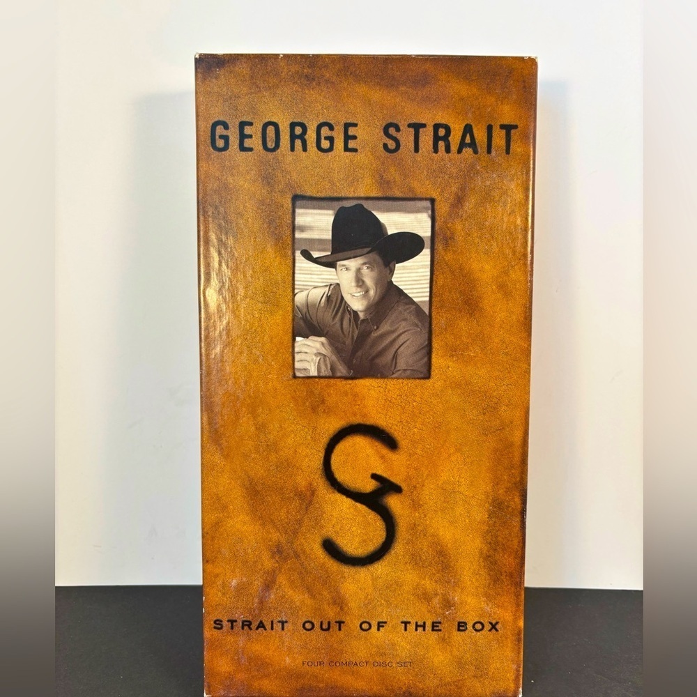 George Strait Strait Out of the Box 4 CD Box Set (1995, MCA Records)